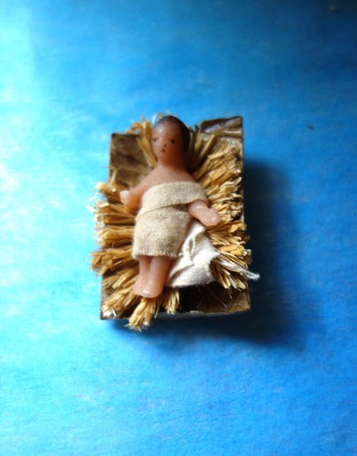 Ancien santon crèche enfant - ancien,