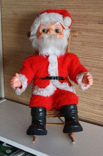 Grand père noël - grand, fauteuil